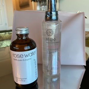 Korean Cleansing Oil + Rosewater Skincare Kit